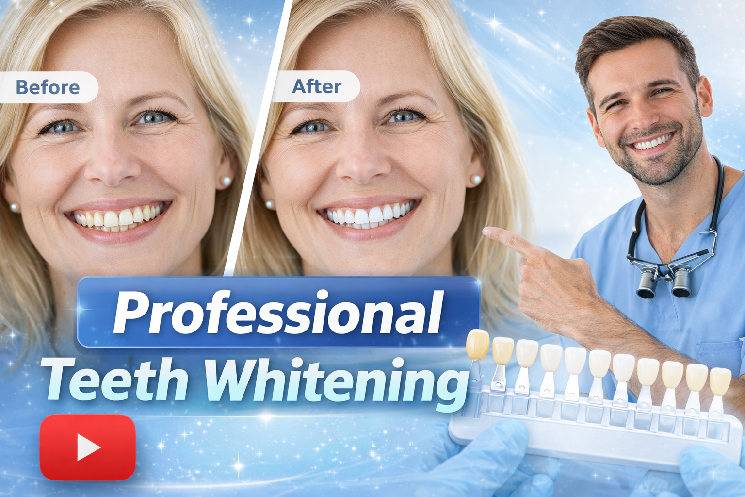 Watch our Tooth Whitening Video